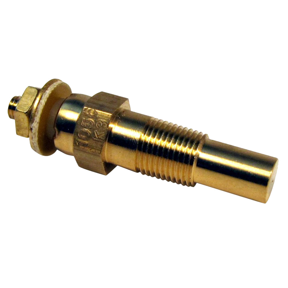 Faria Temperature Sender with 1/8 inch NPT thread, gauge accessory for marine and automotive temperature monitoring.