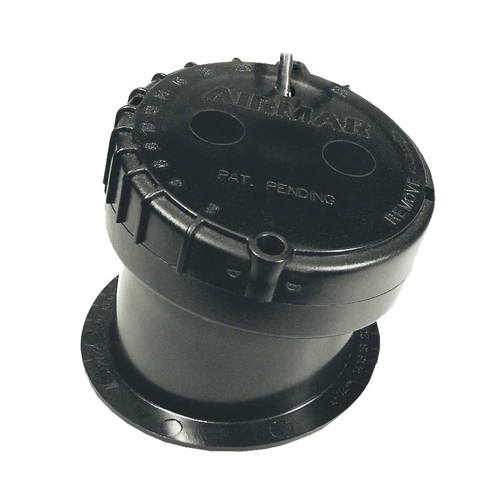 Faria Beede Instruments adjustable in-hull transducer gauge for marine depth and speed measurement on boat dashboards