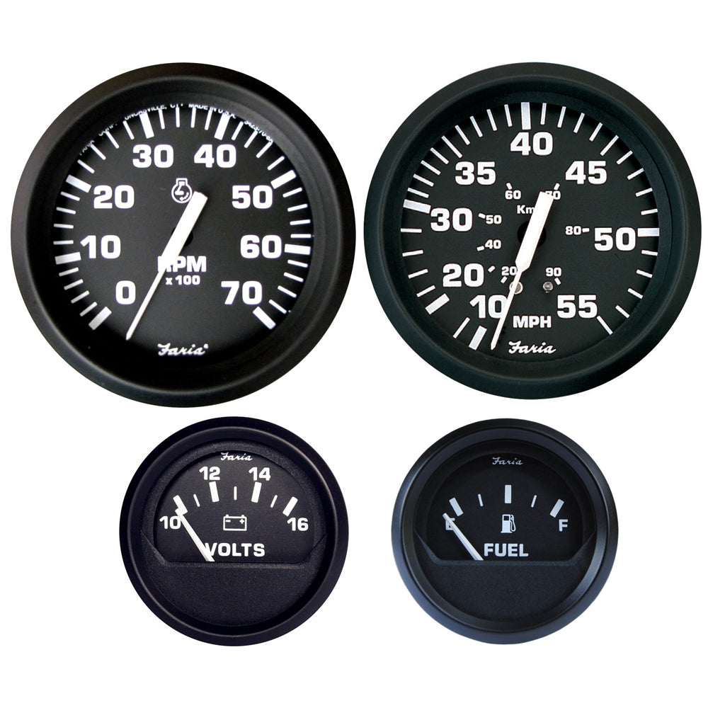 Coffret Faria Euro Black - Moteurs hors-bord
