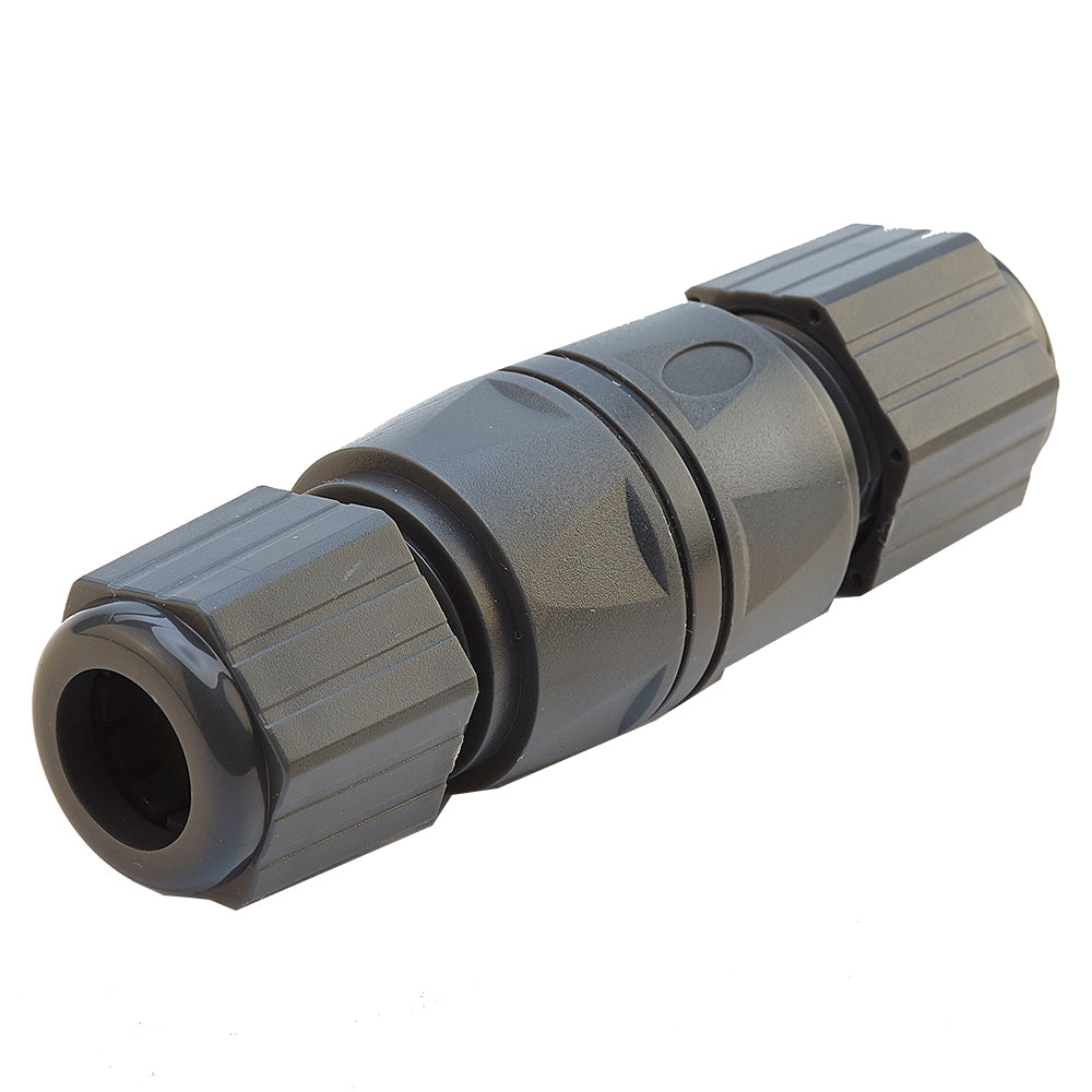 FLIR RJ45 waterproof connector for network cables, designed for secure outdoor Ethernet connections, by FLIR Systems.