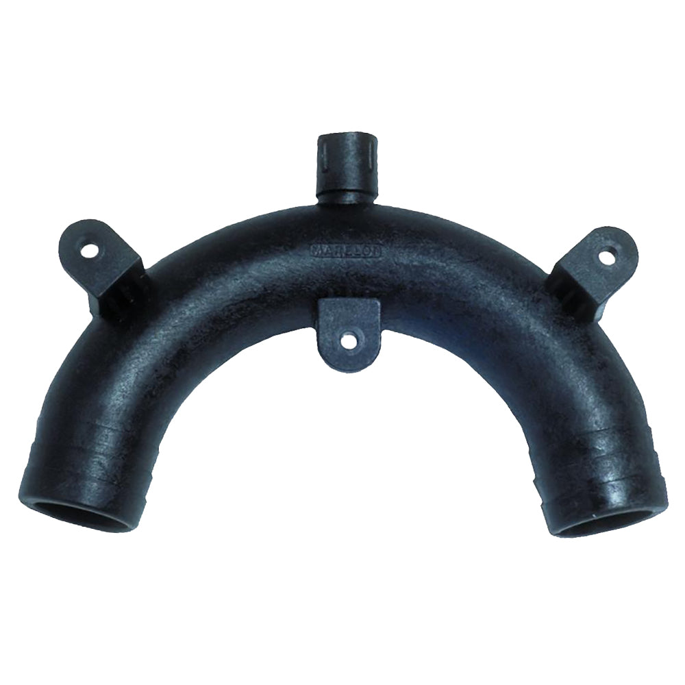 Forespar MF 840 Vented Loop 1-1/2 inch marine accessories, stainless steel vented loop for boat plumbing installations
