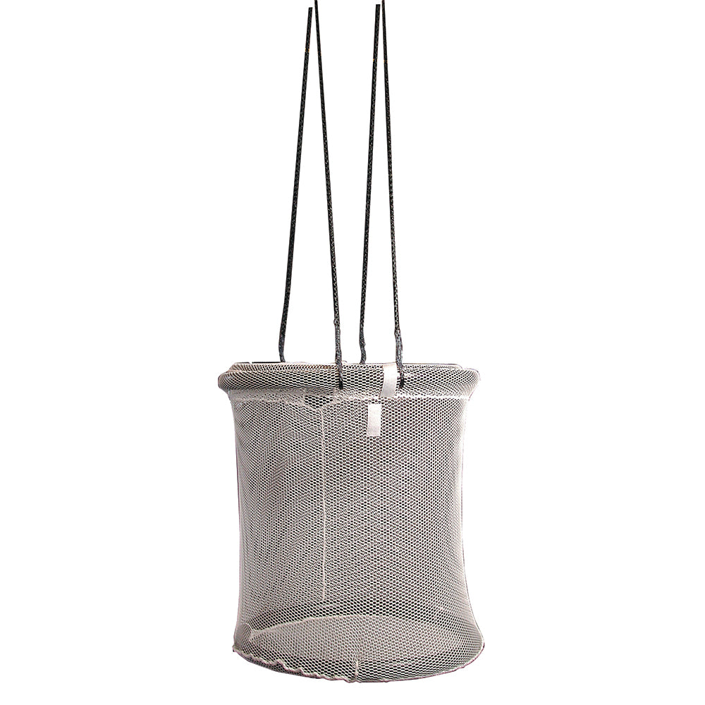 Frabill Bait Quarters bait management container, 24 x 30 inches, 65-gallon capacity, used for storing and managing fishing bait.