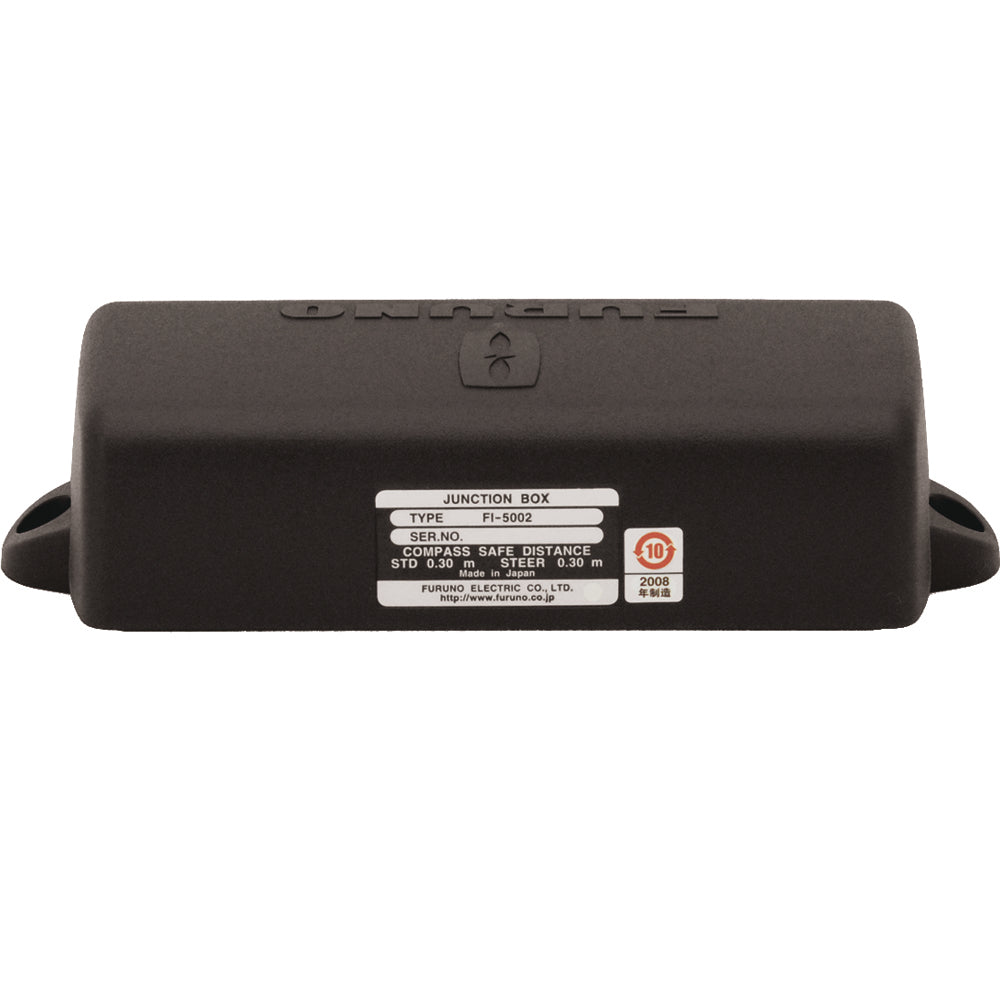 Furuno NMEA 2000 Junction Box with multiple cable connections for marine navigation sensors and communication devices.