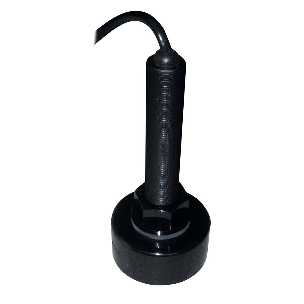 Furuno 520-5PSD plastic thru-hull transducer with 10-pin connector, designed for 600W marine sonar and depth sensing applications.