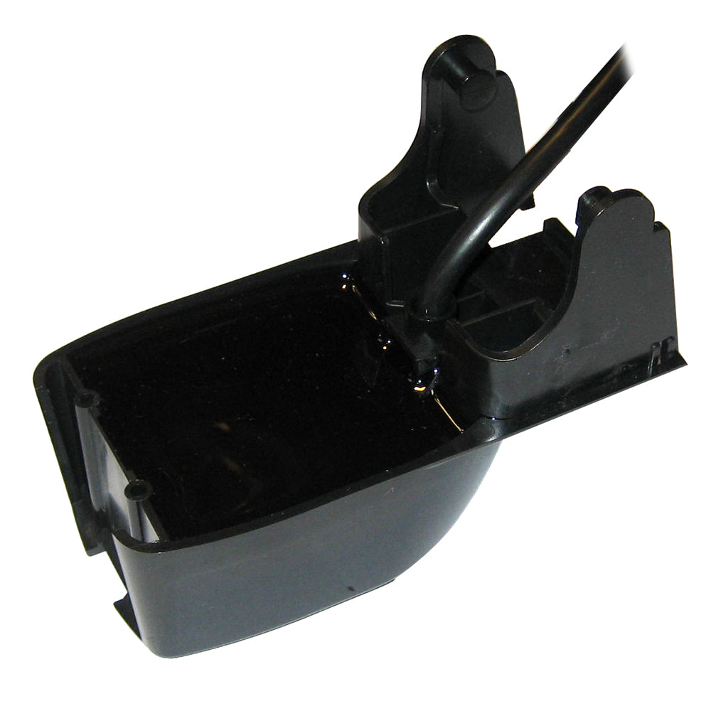 Furuno 525T-PWD plastic TM transducer with temperature sensor for marine sonar, 600W, 10-pin connector, durable waterproof design.