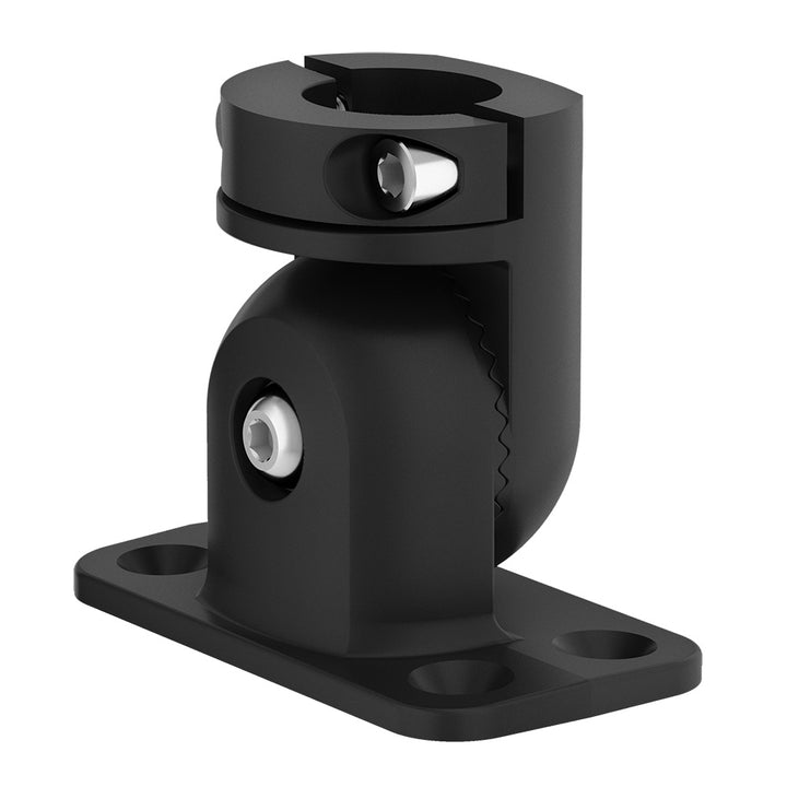 Fusion XS Series Wake Tower Mounting Bracket for flat mount, marine accessories, sturdy aluminum construction.