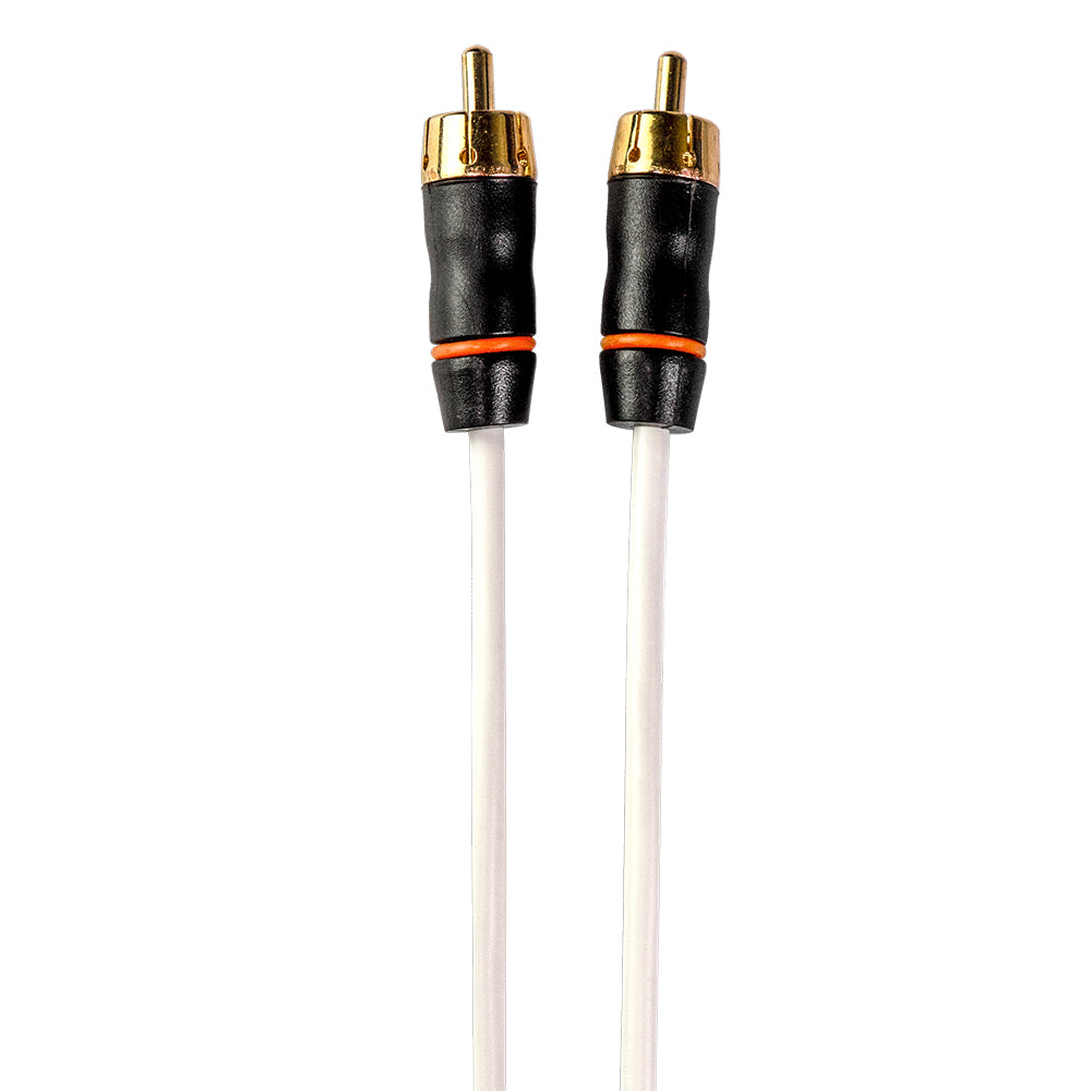 Fusion Performance RCA Cable, 1-channel, 12-foot length, high-quality audio RCA cable with gold-plated connectors.