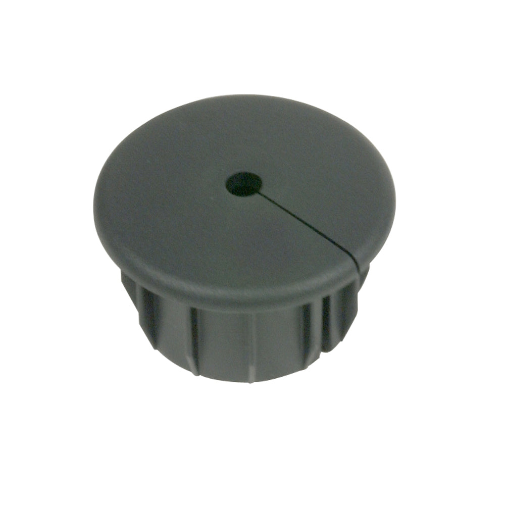 Garmin cable grommet for network cables, accessory designed to organize and protect network wiring through a desk or panel.
