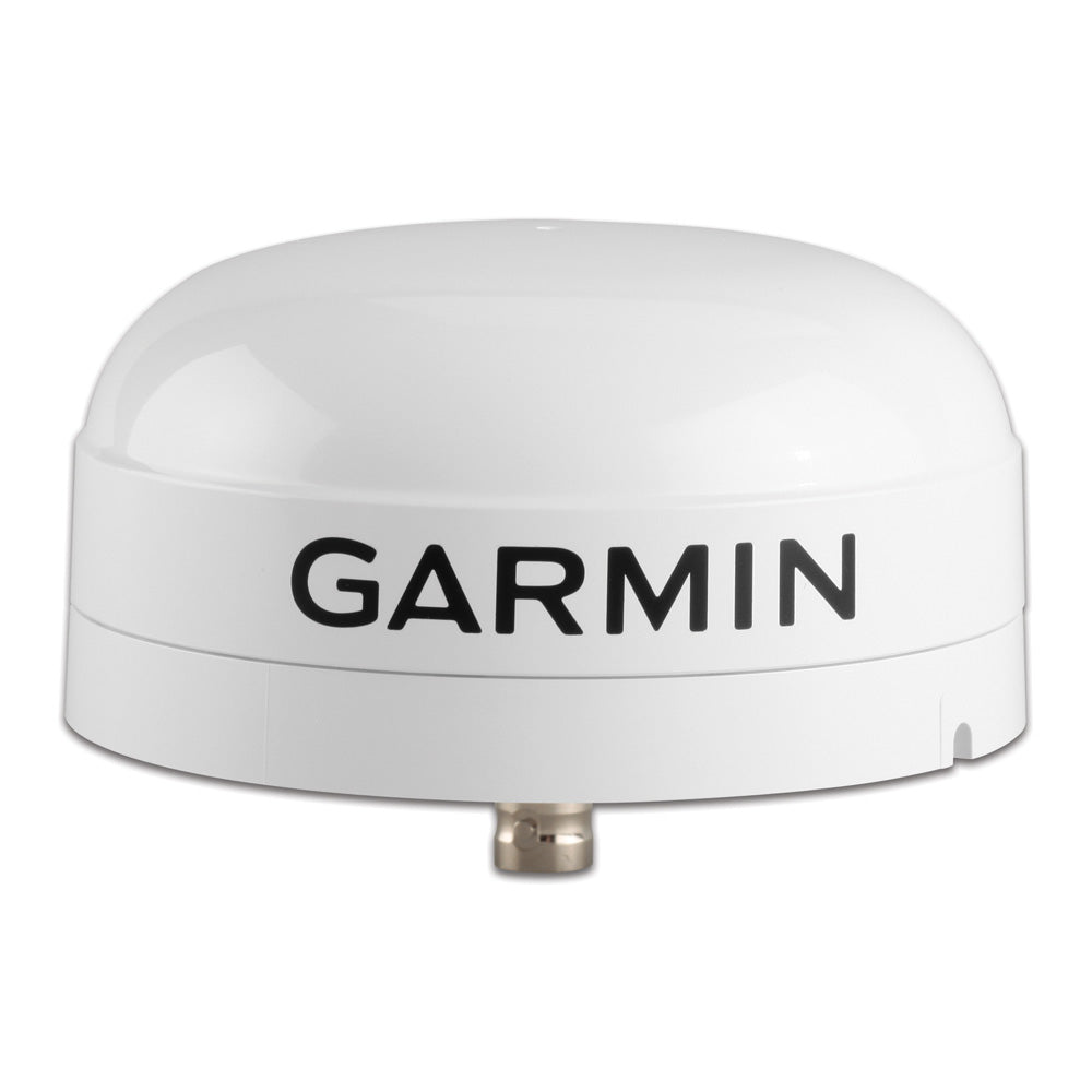 Garmin GA 38 GPS/GLONASS antenna accessory for enhanced satellite signal reception, compatible with Garmin navigation devices.