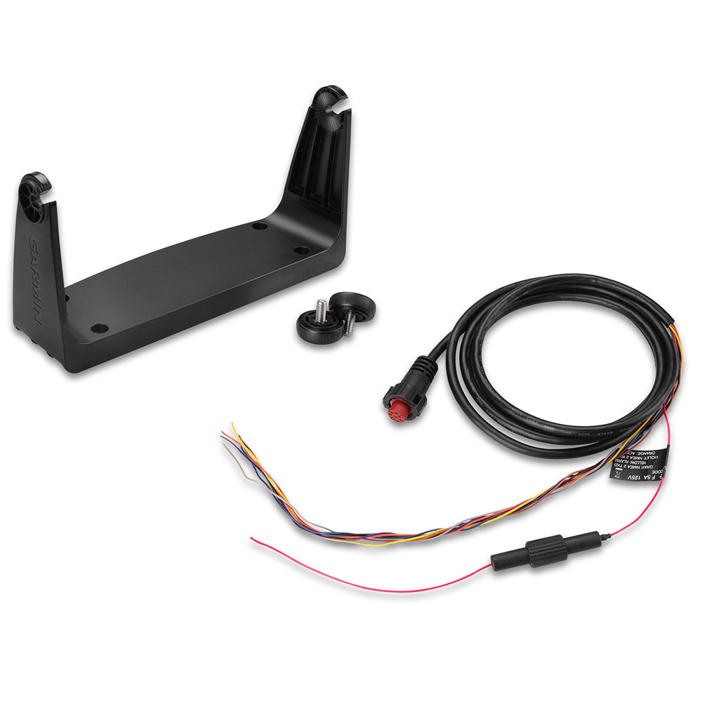 Garmin Second Station Mounting Kit for echoMAP 70dv/70s and GPSMAP 741/741xs marine GPS accessories displayed.