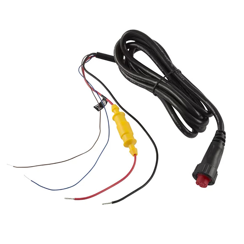 Garmin threaded power and data cable for ECHOMAP Ultra GPS fishfinder, 4-pin accessory with durable connector.