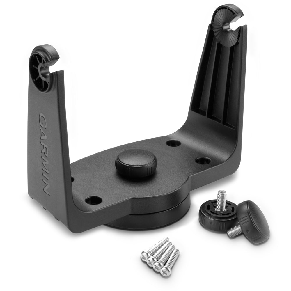 Garmin tilt/swivel mounting bracket for echoMAP 50dv/50s and GPSMAP 547/547xs marine chartplotters, accessory for secure installation.