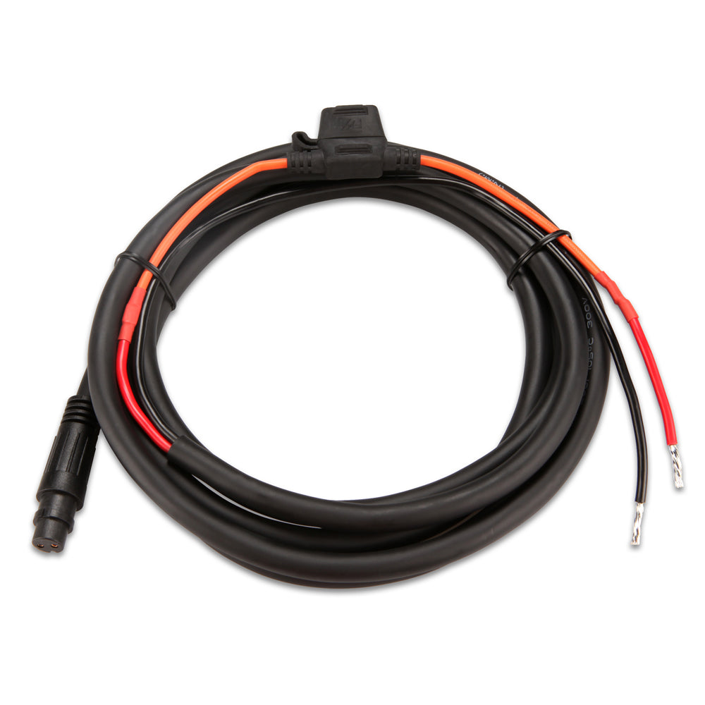 Garmin autopilot Electronic Control Unit (ECU) power cable with threaded collar for GHP 12 and GHP 20 autopilot systems.