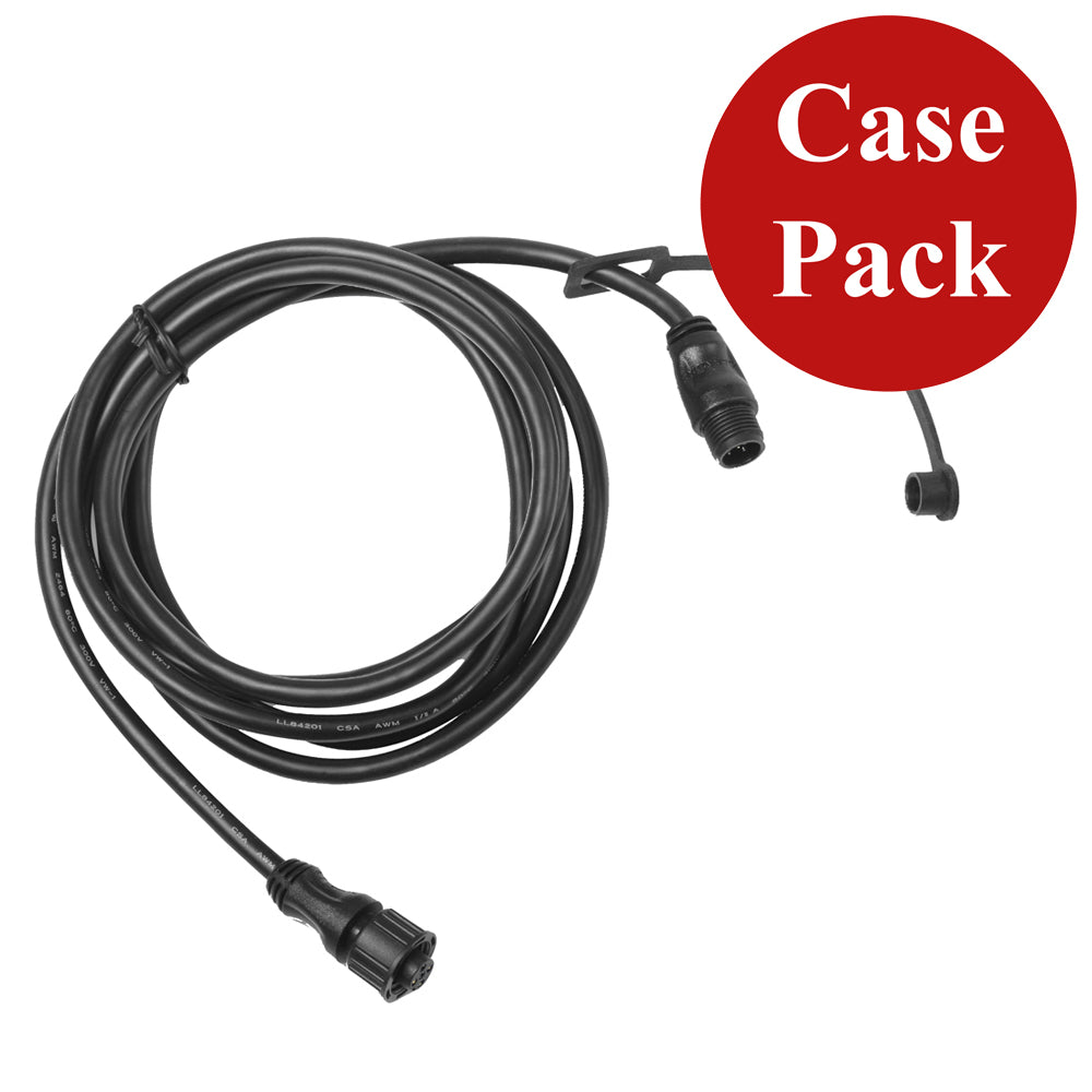 Garmin NMEA 2000 backbone/drop cable, 12ft (4m), for marine sensor networks, shown with multiple cables in case of five.