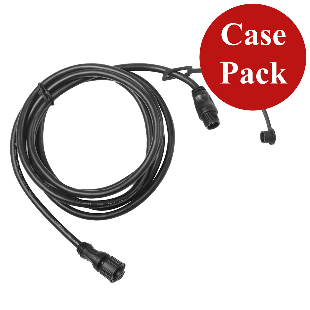 Garmin NMEA 2000 backbone/drop cable 18 (6M) for marine electronics, shown in a case of 8, ideal for NMEA networks.