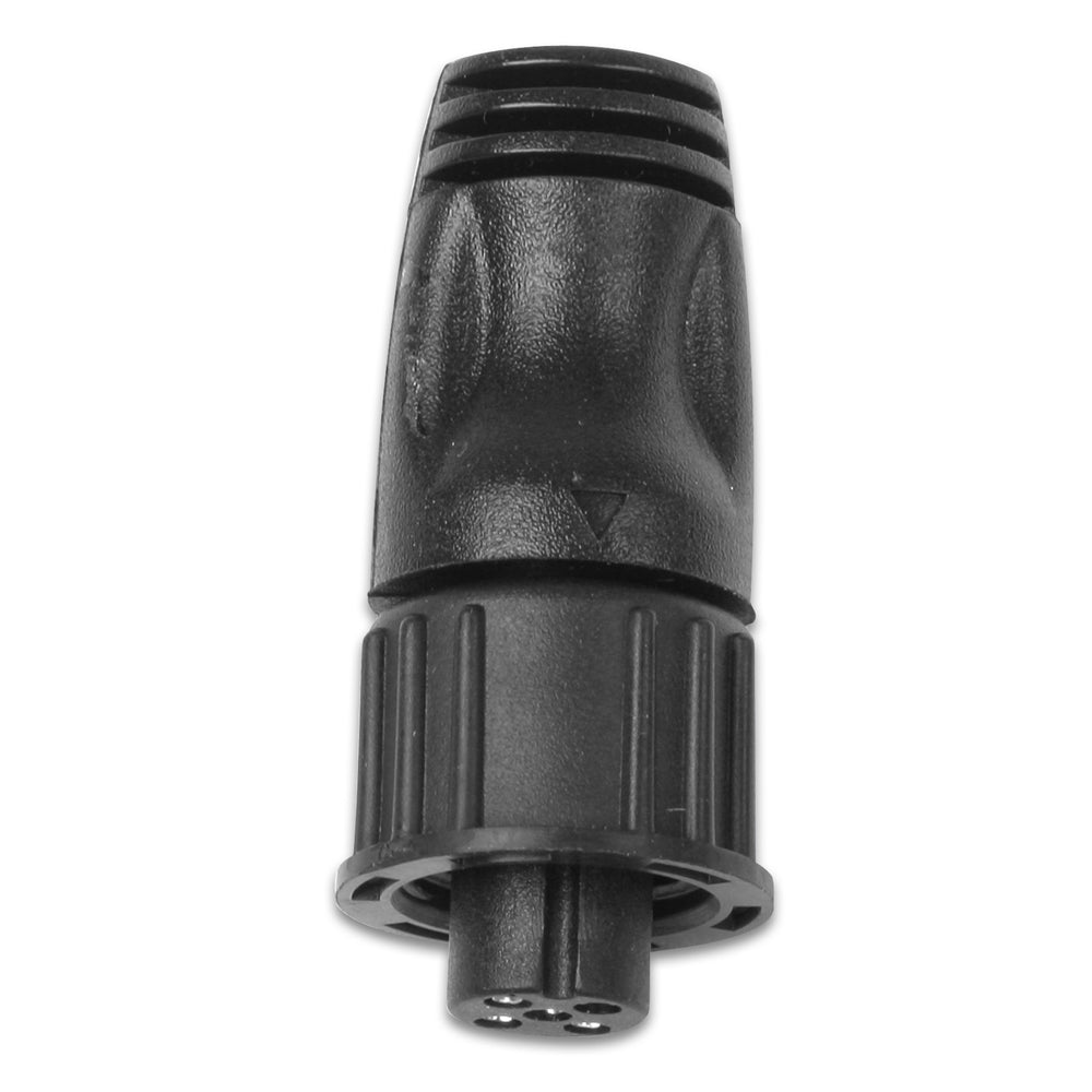 Garmin NMEA 2000 terminator female connector for marine NMEA cables and sensors, used in Garmin marine navigation systems.