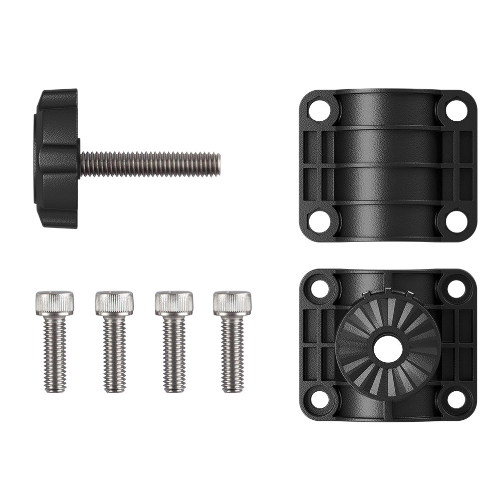 Garmin 0 Degree Pole Mount for Livescope Plus LVS34 transducer, waterproof accessory for fishing sonar setup.