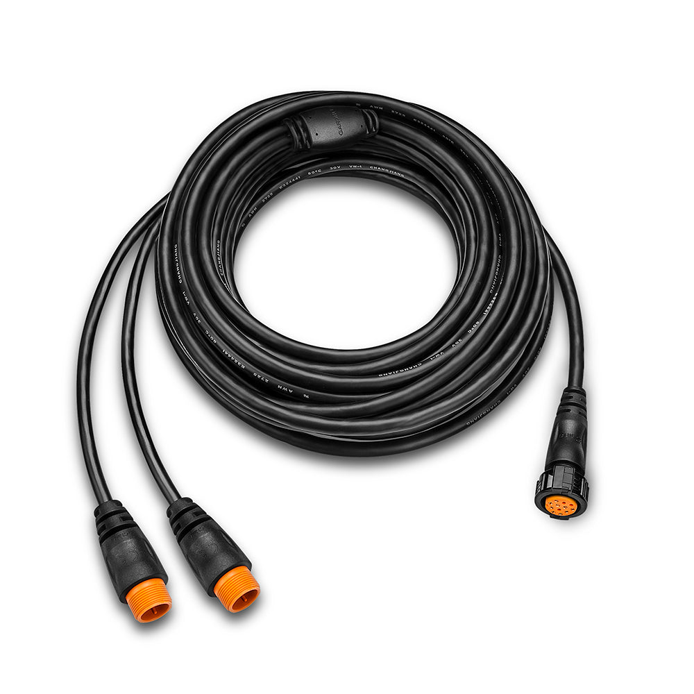 Câble en Y Garmin 12 broches pour sonde bâbord/tribord - 10 m