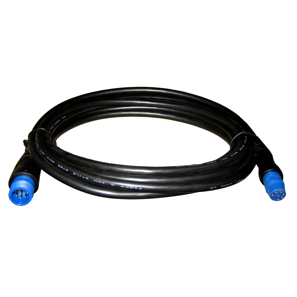 Garmin 8-pin transducer extension cable, 30 feet, designed for marine transducer accessories.