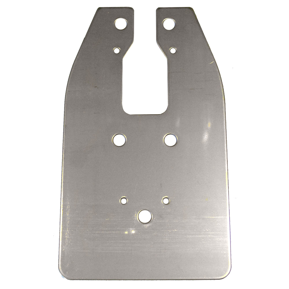Garmin transducer spray shield, a protective accessory for transducer equipment, shown in a close-up image.