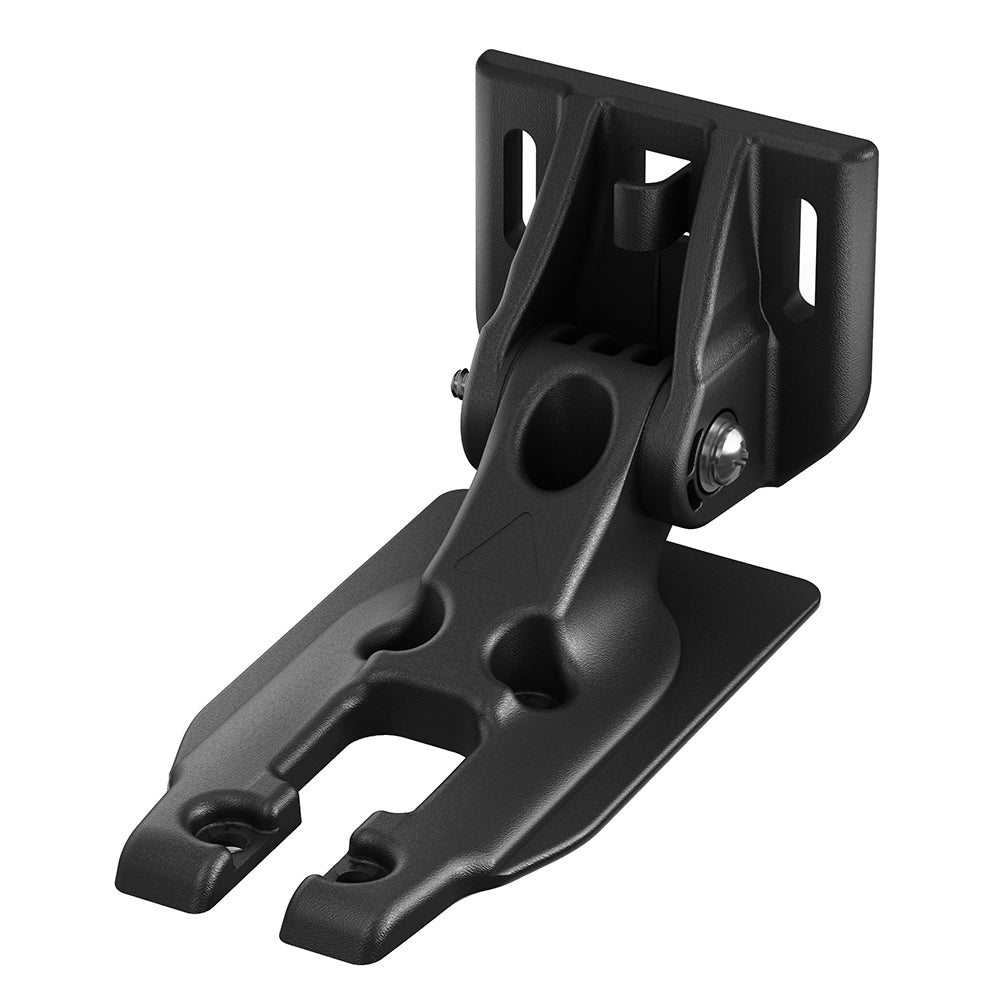 Garmin transom mount bracket for transducer accessories, used to attach transducer securely to boat transom.