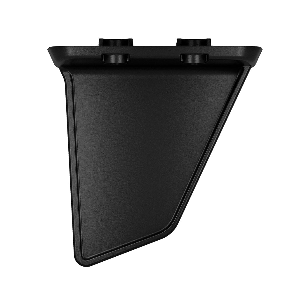 Garmin Force trolling motor skeg accessory, durable part for Garmin trolling motors, shown on a boat motor.