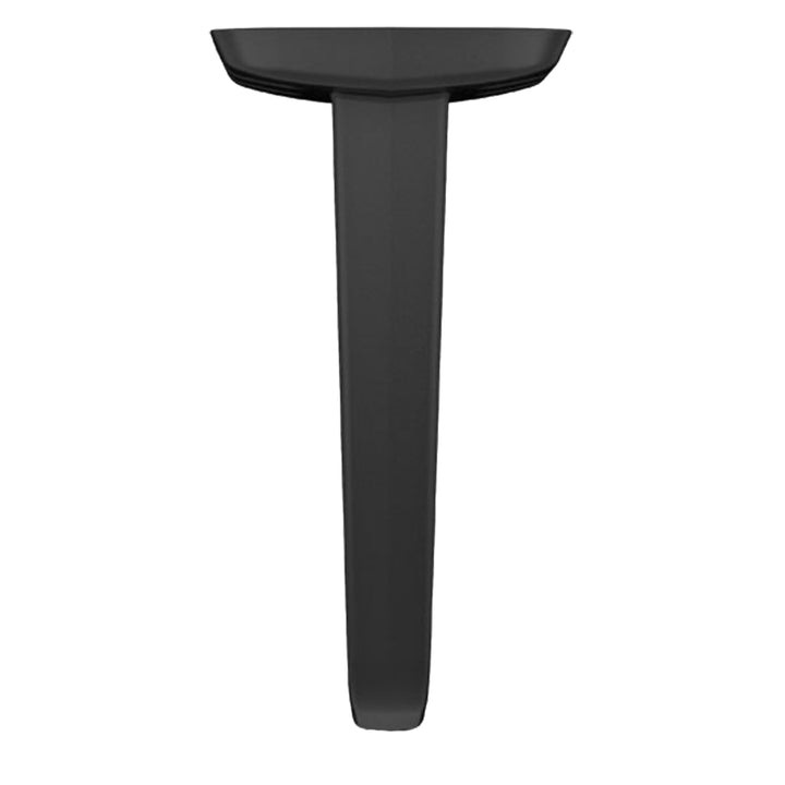 Garmin Force trolling motor skeg for trolling motor accessories, shown attached to a Garmin trolling motor in close-up view.