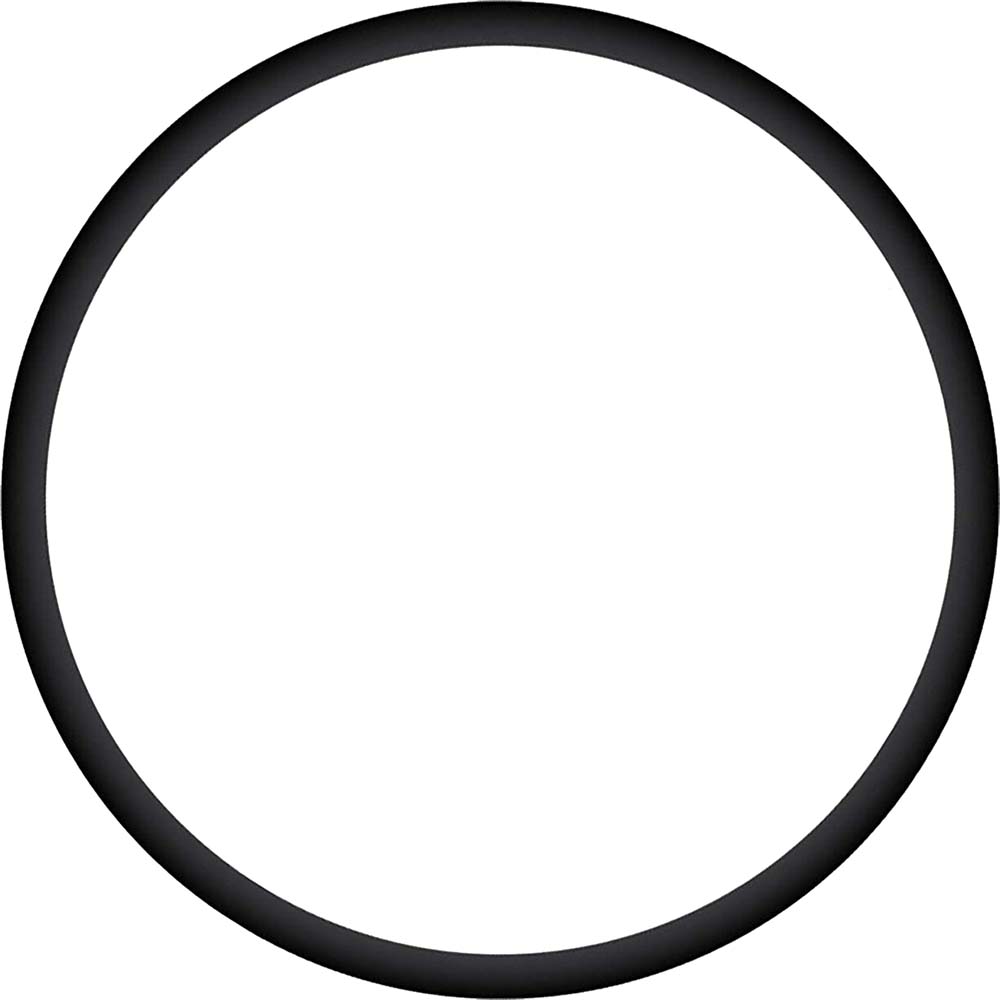 GROCO Buna-N O-Ring for plumbing accessories, round rubber seal, used for sealing connections in water systems.
