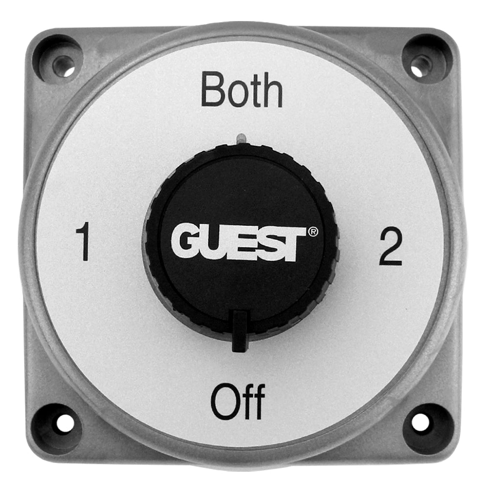 Guest 2300A Diesel Power Battery Selector Switch for battery management, shown in a close-up view of the switch unit.