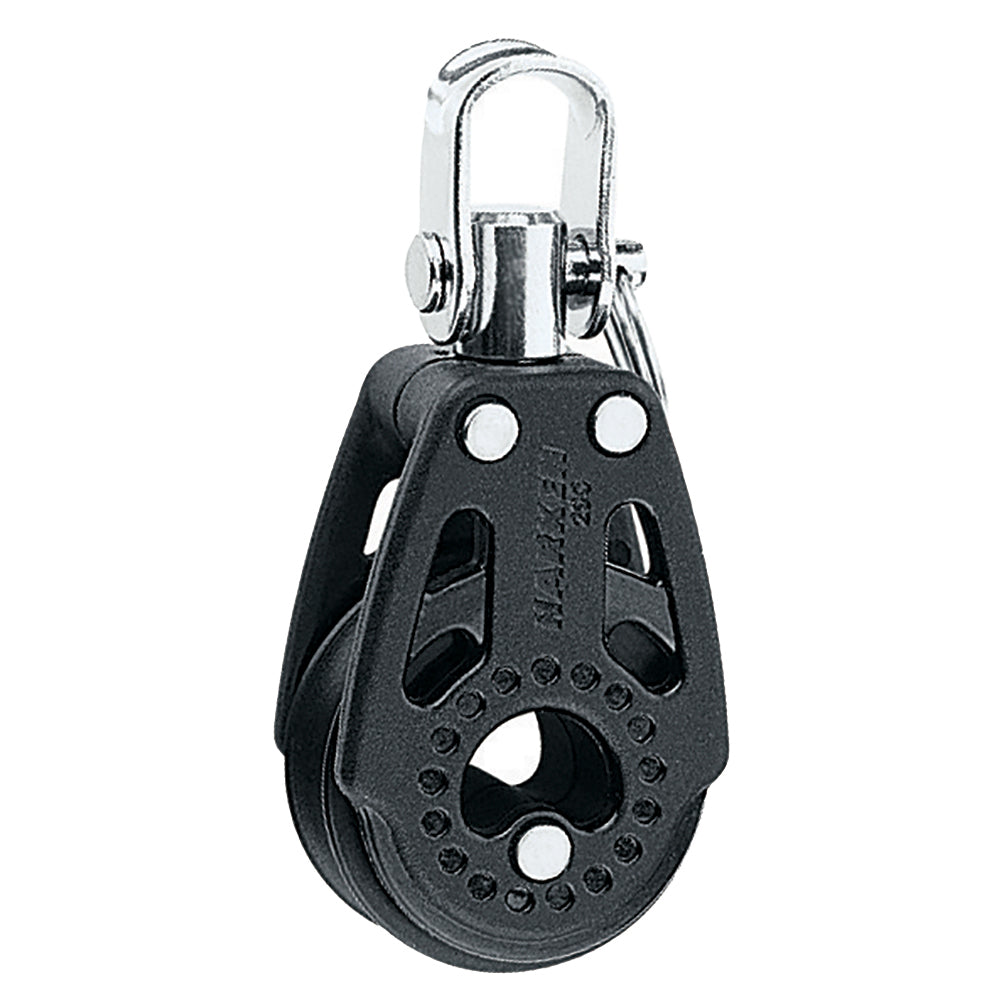 Harken 29mm Carbo Air Block with swivel, lightweight sailing block with high-performance carbon composite construction.