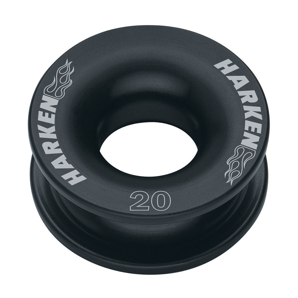 Harken 20mm lead ring, a sturdy sailing shackle or ring made of durable material, used in marine rigging.
