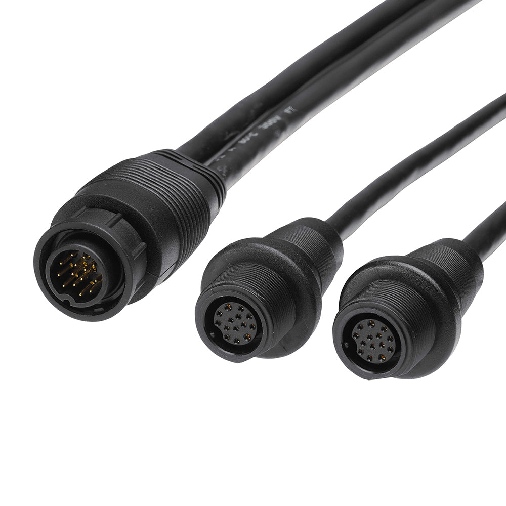 Humminbird MEGA 360 2D/MDI 14-Pin Y-Cable accessory for fish finders and marine electronics.