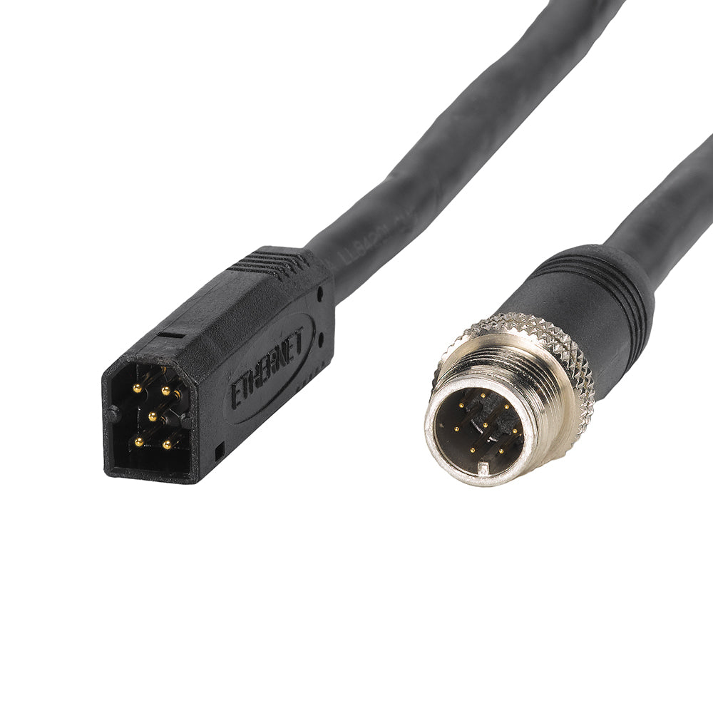 Humminbird AS EC QDE Ethernet Adapter Cable for fish finder accessories, connecting Humminbird devices via Ethernet.