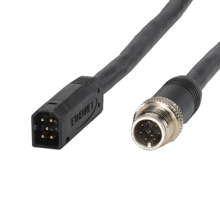 Humminbird AS EC QDE Ethernet Adapter Cable for fish finder accessories, connecting Humminbird devices via Ethernet.