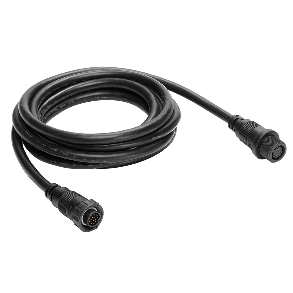 Humminbird EC M3 14W10 10 transducer extension cable for fish finder accessories, with connectors and cable length visible.