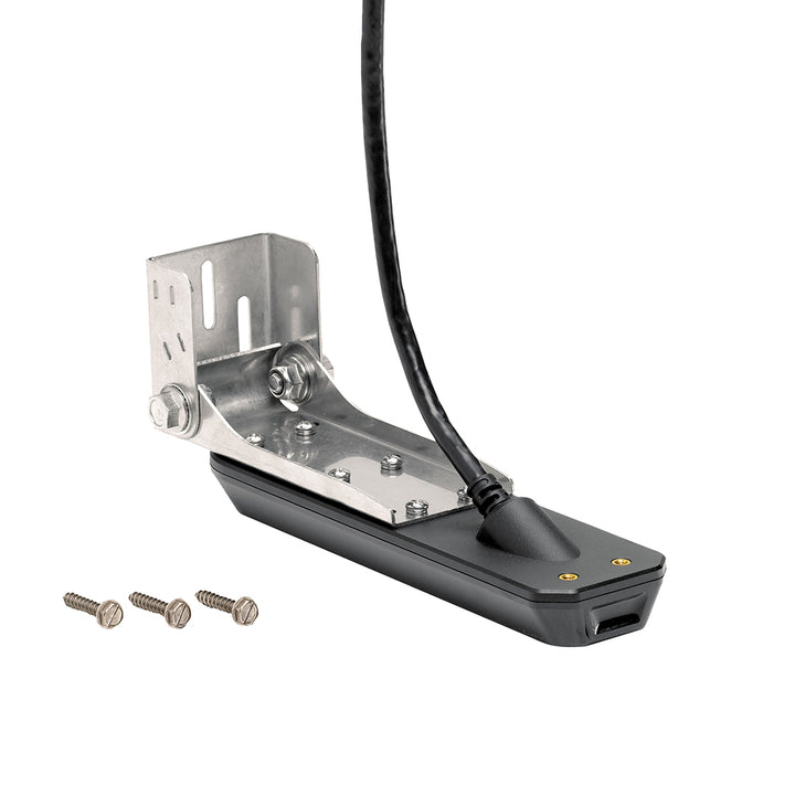 Humminbird XM-14-HW-MSI-T MEGA SI+/DI+ Dual Spectrum CHIRP transducer with temperature sensor for SOLIX fish finders.