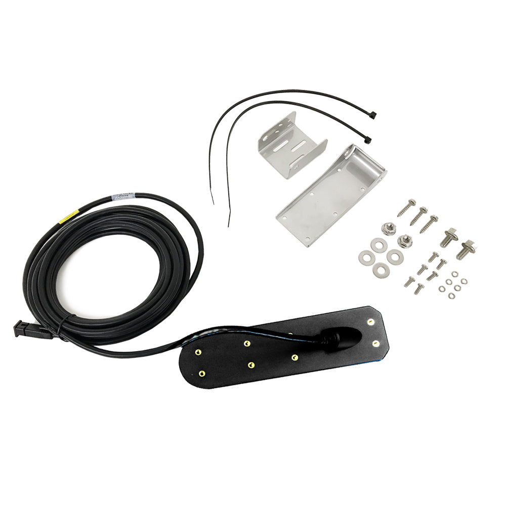 Humminbird XM 9 HW MSI T Mega Side Imaging transom mount transducer for fish finder and sonar systems.