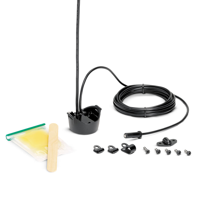 Transducteur CHIRP double spectre pour coque Humminbird XP-14-HW-T avec température pour SOLIX