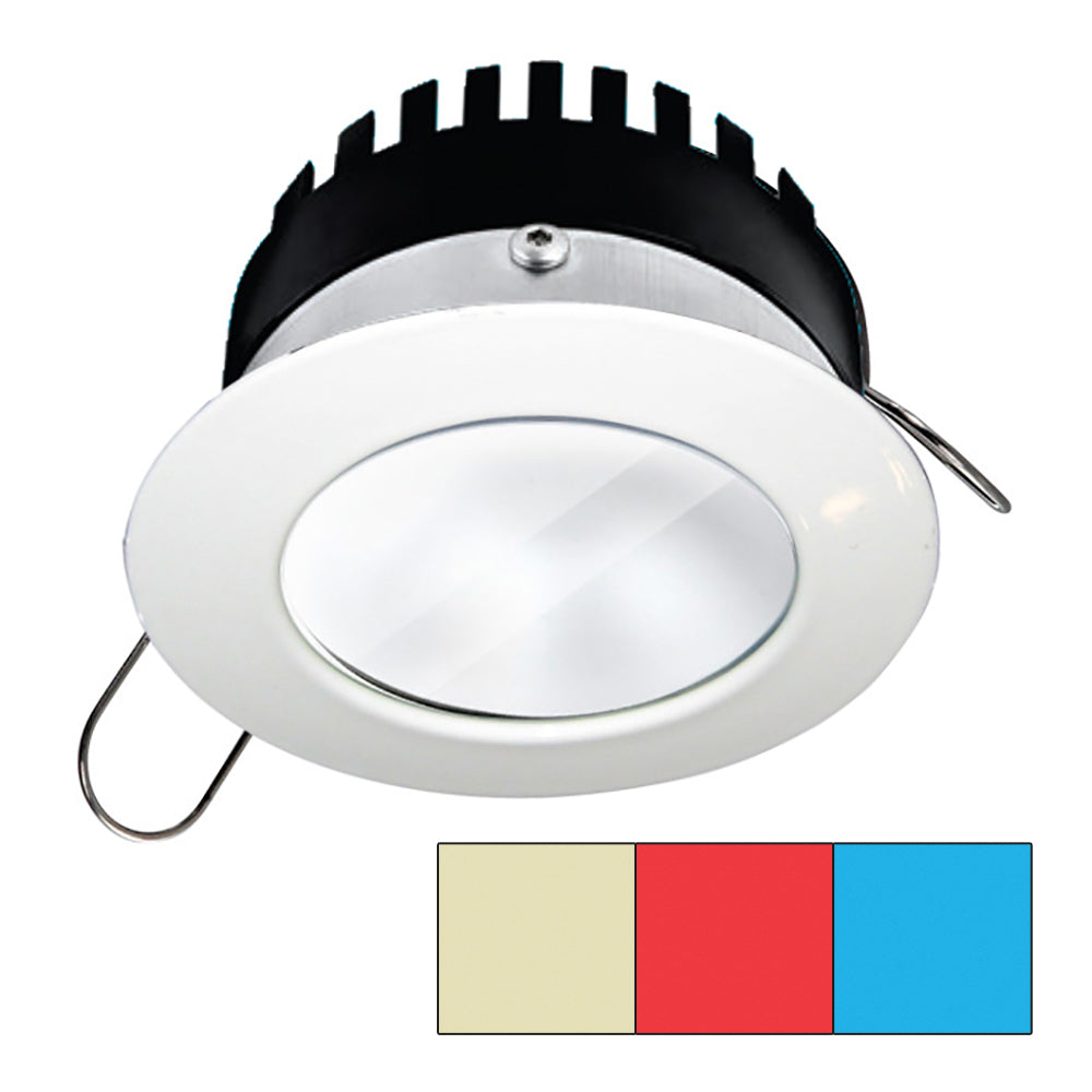 i2Systems Apeiron Pro A503 - 3 W - Rond - Blanc chaud, Rouge Bleu - Finition blanche
