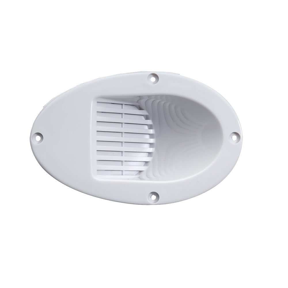 Innovative Lighting Marine Hull Mount Horn in white, durable marine horn designed for boat safety and signaling.