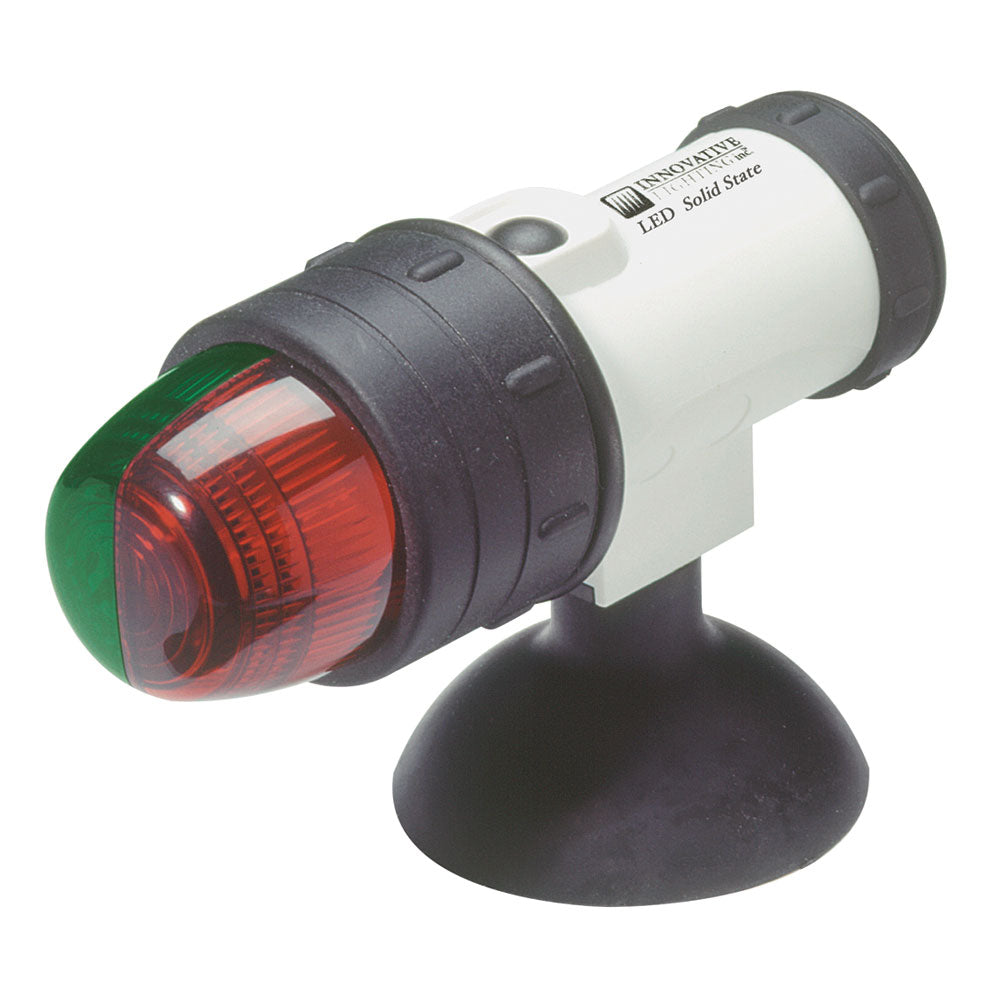 Innovative Lighting portable LED bow light with suction cup for navigation, compact and easy to attach on boats or kayaks.
