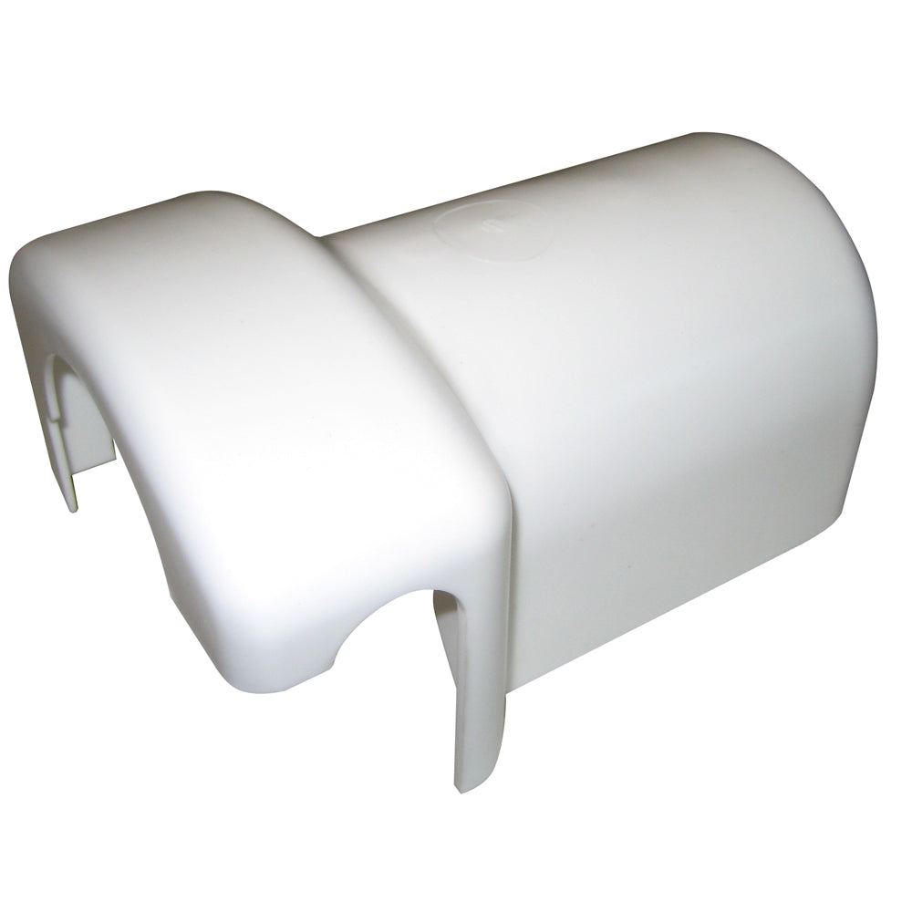 Jabsco Motor Cover for 37010 Series accessories, black rubber protective cover with logo on the side.