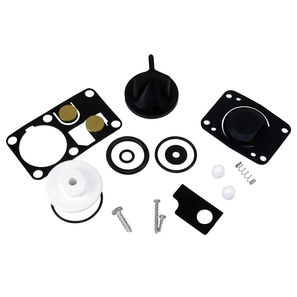 Jabsco service kit for manual toilets 29090/29120-3000, accessories kit with replacement parts for Jabsco marine toilets