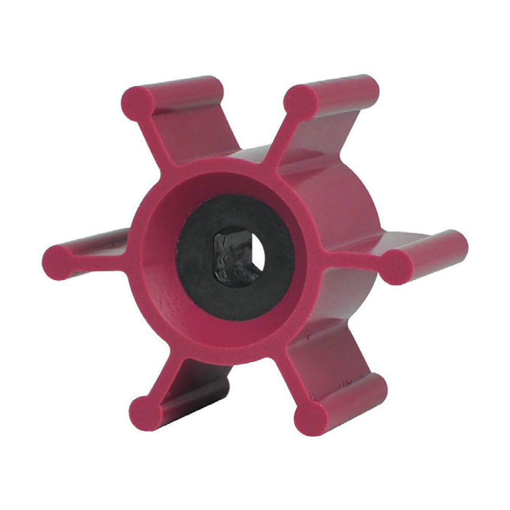 Jabsco Ballast King Impeller for marine pumps, featuring durable rubber blades and metal hub for efficient water circulation.