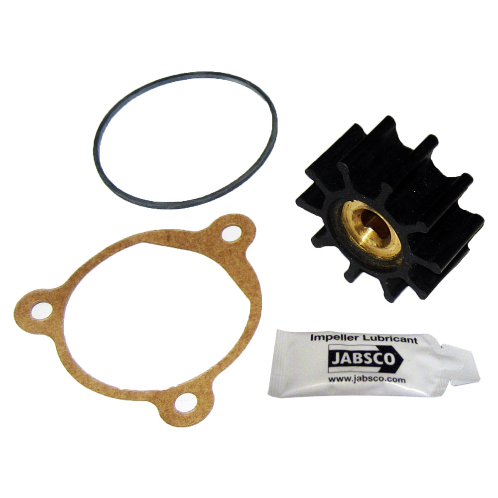 Jabsco 10-blade nitrile impeller kit with 1-19/32-inch diameter, designed for marine pump replacement.