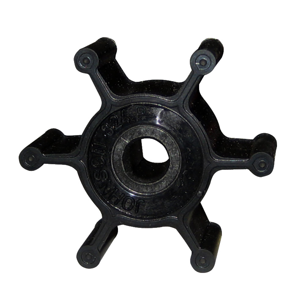 Jabsco 6-blade nitrile impeller kit for 2-inch diameter pumps, designed for reliable marine or industrial pump performance.