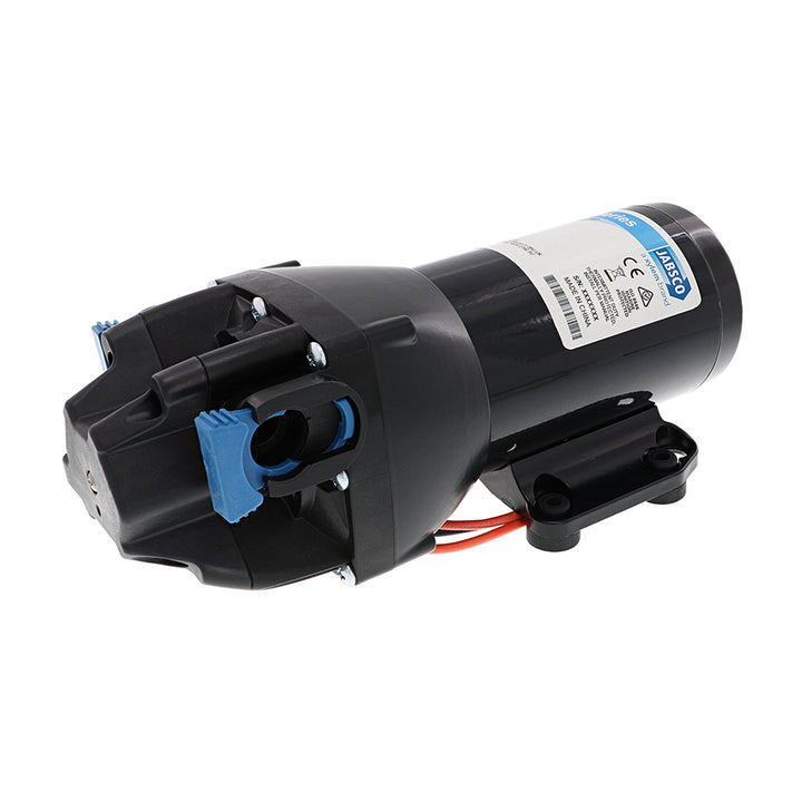 Jabsco HotShot HD4 heavy-duty washdown pump with 25-foot hosecoil, 12V, 4 GPM, 60 PSI, pressure pump for cleaning.