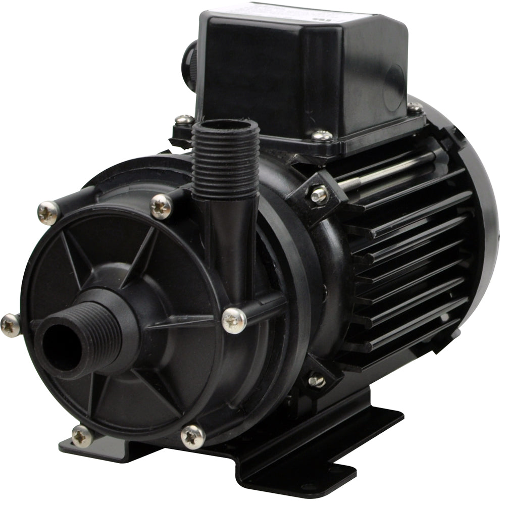 Jabsco Mag Drive Centrifugal Washdown Pump, 11 GPM, 110V AC for pressure washing and marine applications.