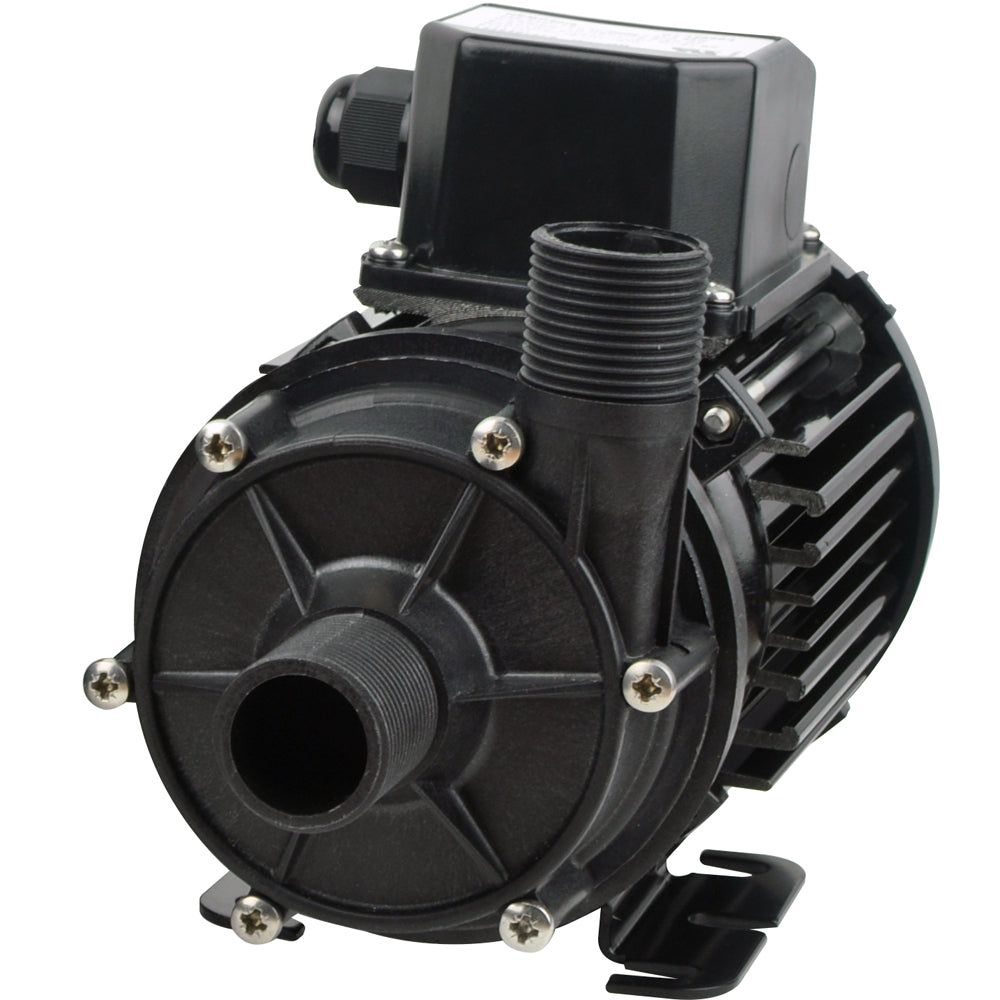 Jabsco Mag Drive Centrifugal Washdown Pump, 21 GPM, 110V AC for pressure washing and fluid transfer.