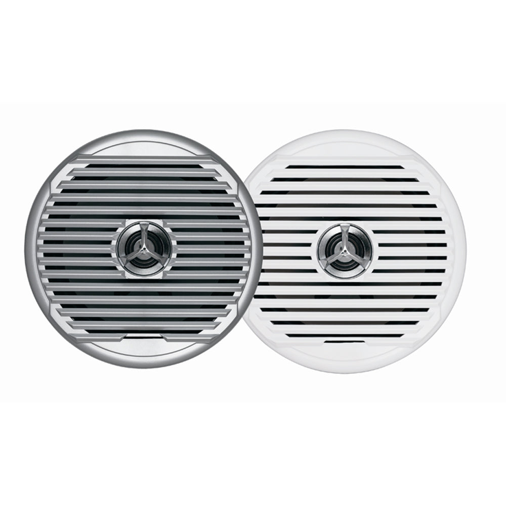 JENSEN 6.5-inch MSX65R speaker with white and silver grilles, 75W power output, designed for high-quality audio.